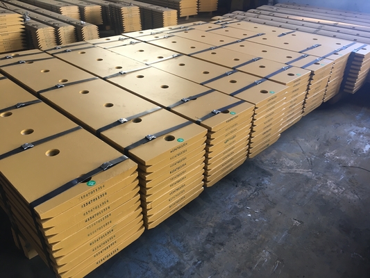 4T6381 DBF البلدوزر حواف القطع للشفرة 9 ثقوب 97.7 كجم للخدمة الشاقة