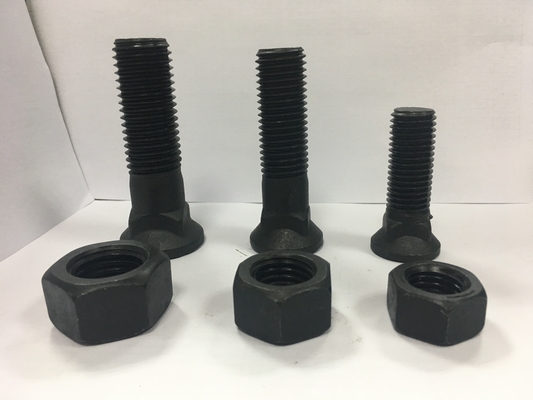 450A M12 1.5 Bolt 20-UNF D48005 سبائك الصلب الأسود الكربون الصلب