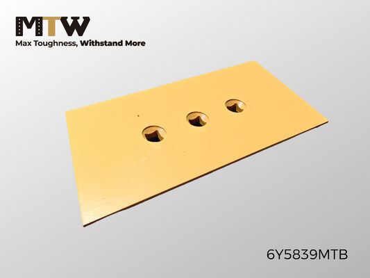 6Y-5839 LCEB نهاية قطعة 16 × 165 × 352 3 ثقوب مستوى قطع الجرافة نهاية قطعة