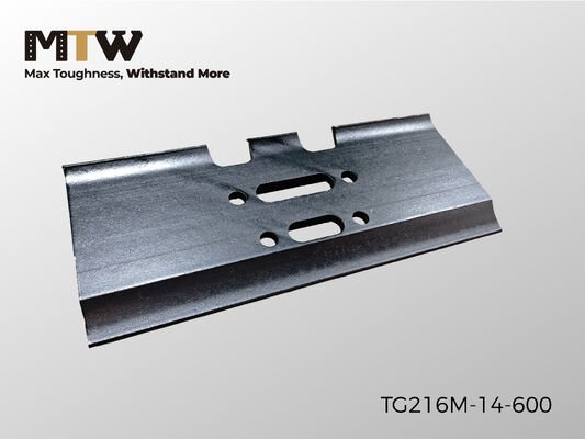 حذاء الجنزير الثلاثي TG216M-14-600 مقاس 14×216×600 مم للهيكل السفلي للحفارة PC300-6 PC300-7