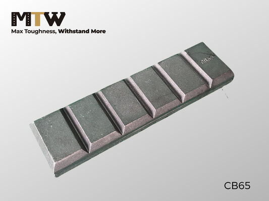 قطعة قطع الشوكولاتة CB65 مقاس 240 × 65 × 23 مم مكون أداة المشاركة الأرضية 2.5 كجم