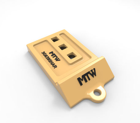 WA500 مصبوب نصف حواف القطع للوادر 988