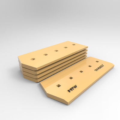 9W6657 حواف قطع بلدوزر فولاذية من البورون 45 ملم بطرف أثقل 5 ثقوب