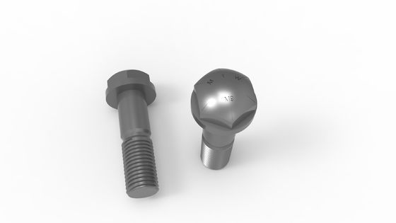 156-32-11210 مسار الترباس M19 × 1.5 × 65 مم الصف 12.9 سبائك الصلب المعالجة بالحرارة
