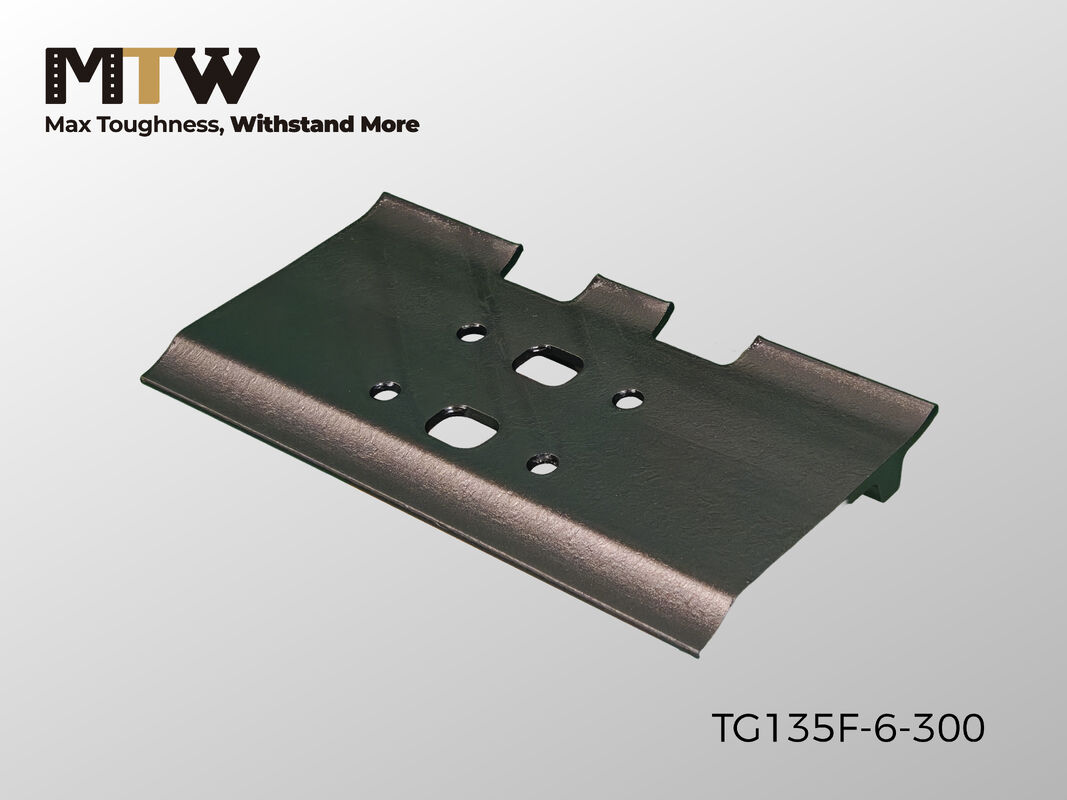 TBG000-5L5300-12-0 حذاء الجنزير ثلاثي الحواف للهيكل السفلي للحفارة الصغيرة