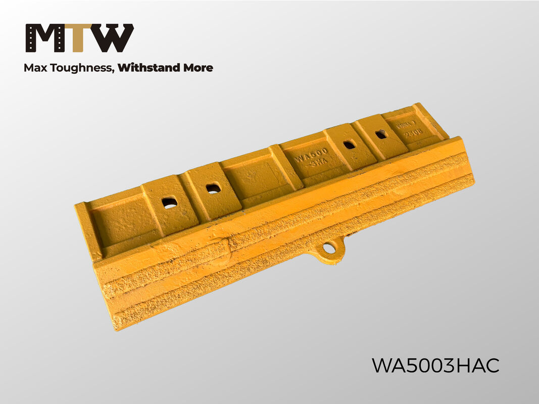 WA500-3HA قطاع مركز الصب نصف السهم 4 ثقوب 90KG شاحن العجلات قطاع حماية دلو