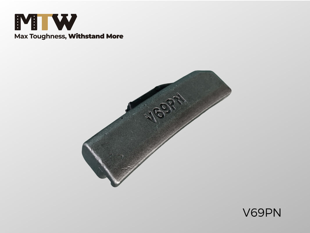 دبوس أسنان V69PN مقاس 27 × 145 مم 0.7 كجم دبوس قفل لأسنان الجرافة من سلسلة V69