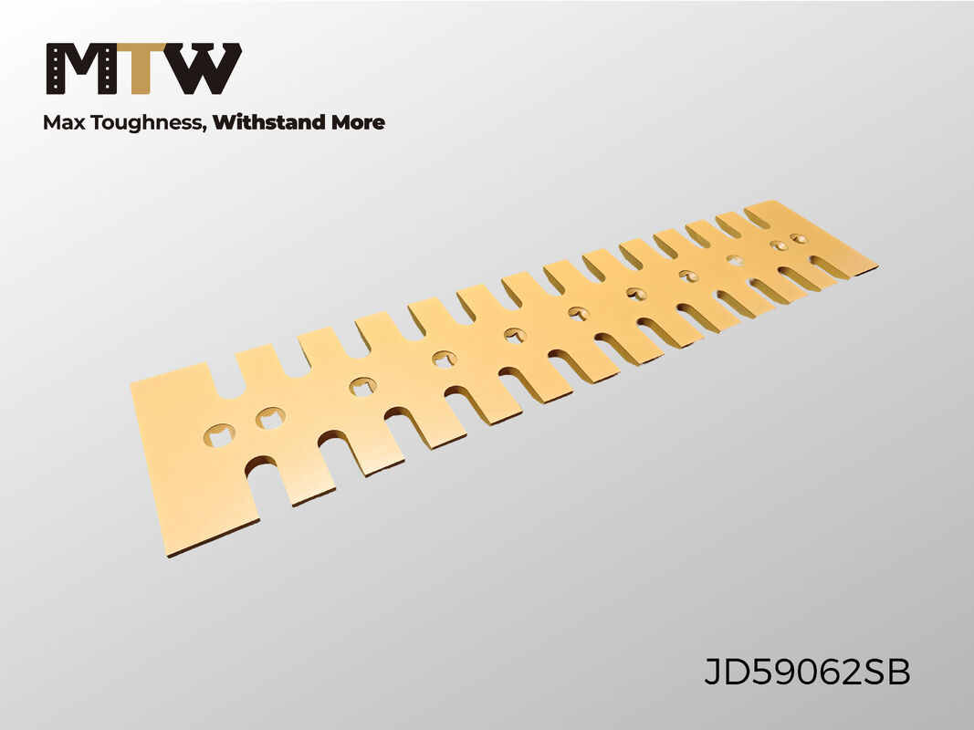 JD59062S DSER قطع حافة 22 × 330 × 1574 مم جزء تآكل الجرافة الثقيلة 64.4 كجم